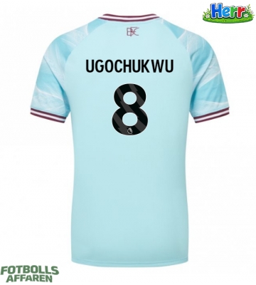 Burnley Lesley Ugochukwu #8 Bortatröja 2025-26 Kortärmad